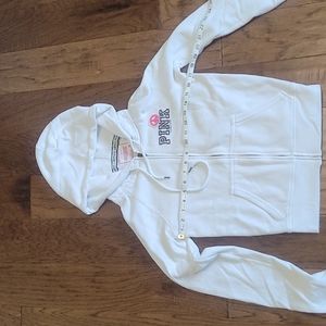 NWOT PINK Victoria's Secret Sz M/S Hoodie Penn State
